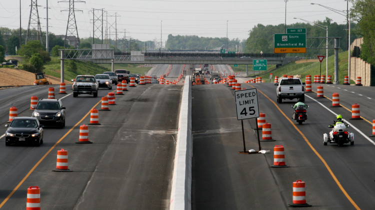 Indiana lawmakers are considering allowing speed cameras in highway construction zones. - ITB495/Flickr