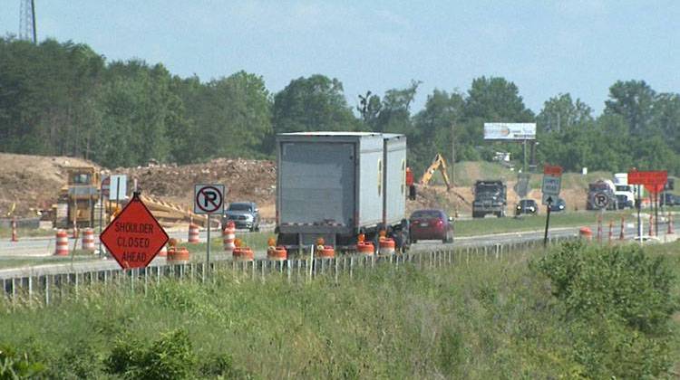 Section 5 construction, between Bloomington and Martinsville, is nearly two years behind schedule. - Steve Burns/WTIU
