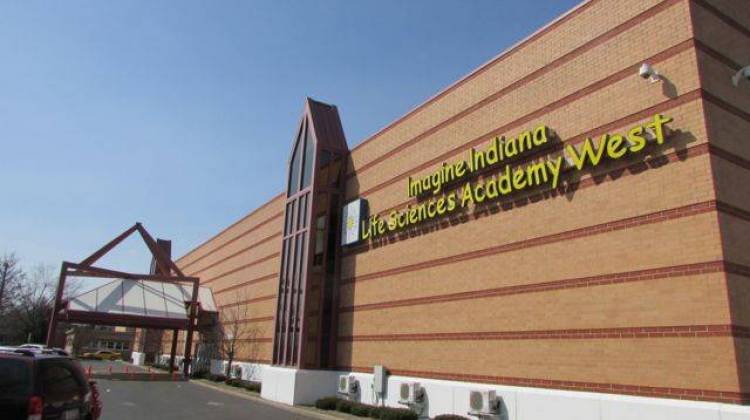 Imagine Life Sciences Academy West in in Indianapolis will close at the end of this year. - Scott Elliott / Chalkbeat Indiana