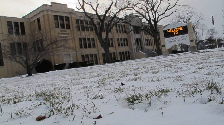 Washington High School in Indianapolis is one of the failing IPS schools that would be part of a proposed "transformation zone." - State Impact