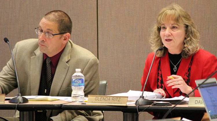 State Superintendent Glenda Ritz currently serves as chair of the State Board of Education. - Rachel Morello/StateImpact Indiana