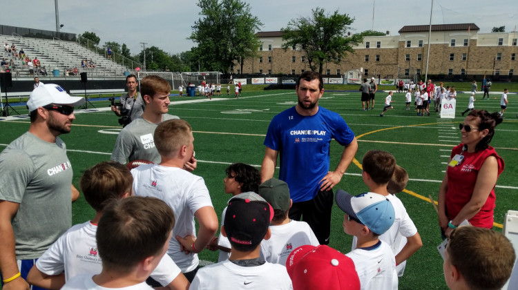Riley Children's Health Football Camp Stops In Fort Wayne