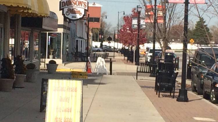 Speedway's historic Main Street is lined with numerous mom-and-pop shops and restaurants. - Photo By: Deron Molen