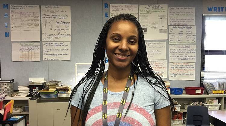 Ayana Wilson-Coles is one of two classroom teacher on the new ISTEP+ panel that teaches a grade where students take ISTEP+. The panel is tasked with re-writing the state assessment, and meets for the first time May 24.  - Peter Balonon-Rosen/IPBS
