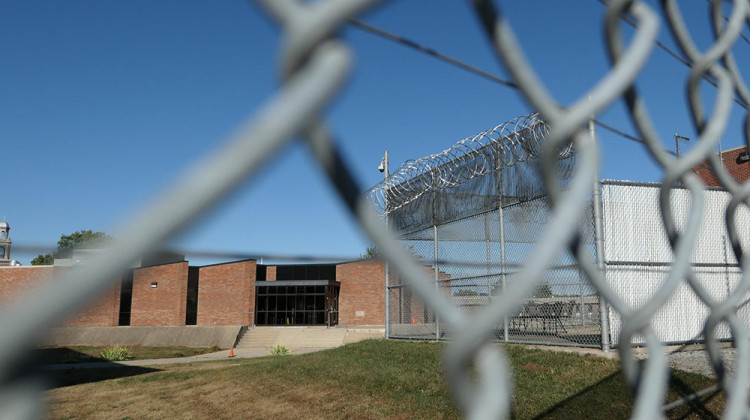 The Indiana Women's Prison was locked down Tuesday after new COVID-19 cases were identified. - Jake Harper/Side Effects Public Media