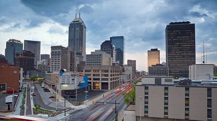 Indianapolis Mayor Greg Ballard announced the cityâ€™s new partnership with Visit Indy and the Central Indiana Community Foundation to promote filmmaking and television production in the city.  - stock photo