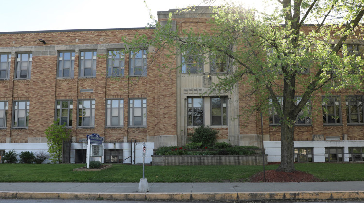 George Washington Carver Montessori School 87 is located on the near north side of Indianapolis. - Eric Weddle / WFYI