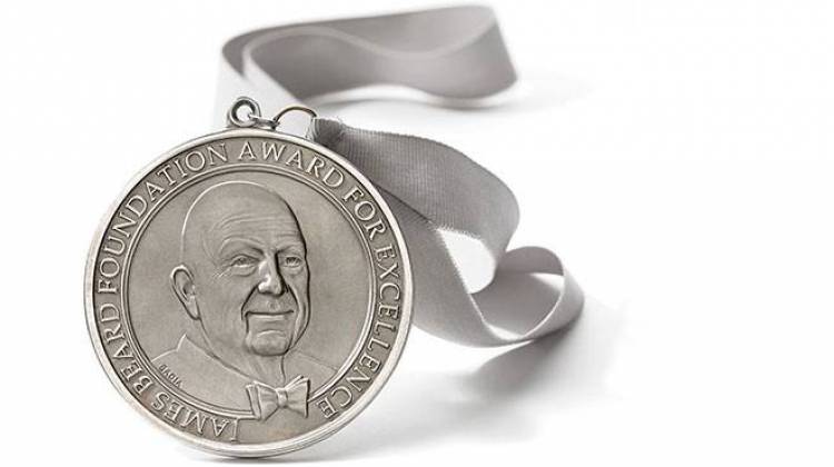 The James Beard Medallion. - Courtesy the James Beard Foundation