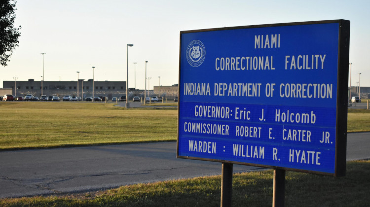 The Miami Correctional Facility in Bunker Hill, Indiana. - Justin Hicks/IPB News