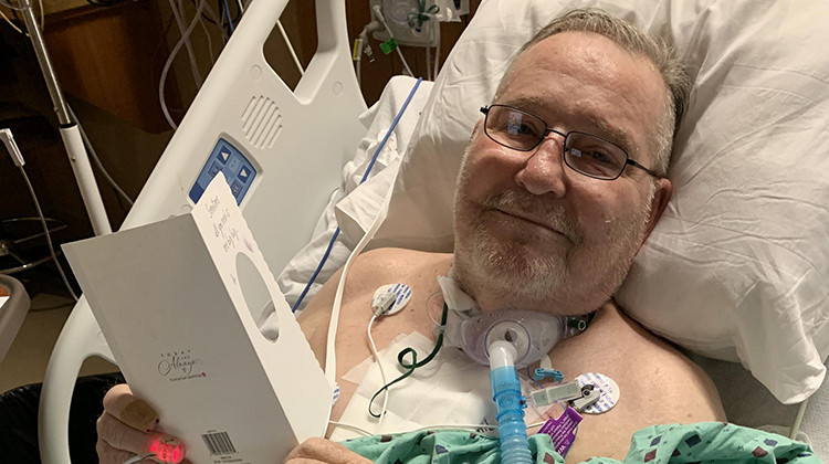 Joe Barton, pictured here in early March, was a resident at Greenwood Healthcare Center while he recuperated from open heart surgery. He died in early June of factors including complications from COVID-19. - Courtesy Treva Steele