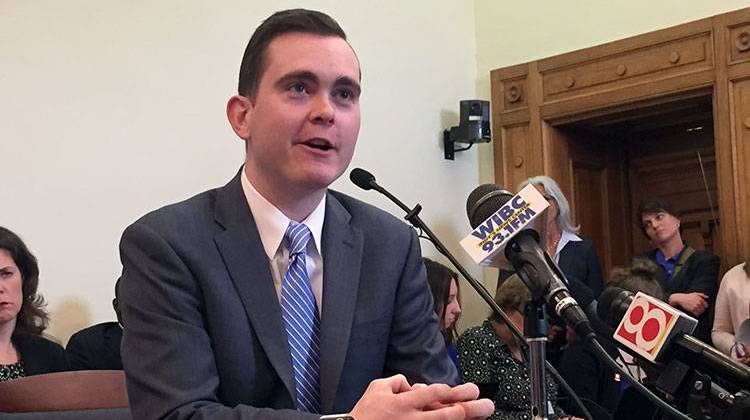 Joey Fox, legislative director for the Indiana State Department of Health, told lawmakers Monday that the state wants local officials involved in the response to an HIV breakout among intravenous drug users in Scott County. - Photo by Lesley Weidenbener, TheStatehouseFile.com