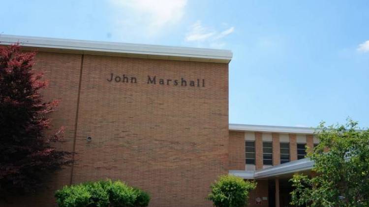 John Marshall High School will convert to a middle school next year. - Dylan Peers McCoy/Chalkbeat Indiana