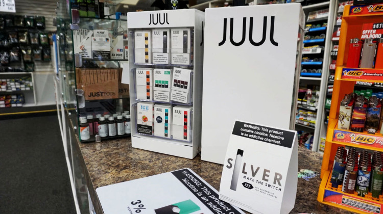 Juul will pay a total of $435 million to settle allegations made by 32 states, including Indiana. - Araceli Gomez-Aldana / Side Effects Public Media