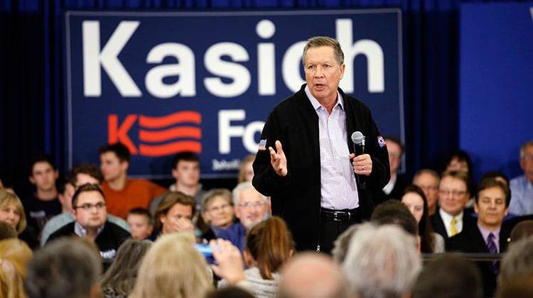 Sunday night, John  Kasich announced heâ€™s suspending his campaign in Indiana. - AP Photo/Morry Gash