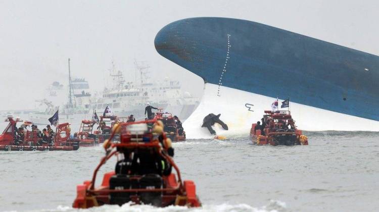 Hundreds Missing After Ferry Sinks Off South Korea's Coast