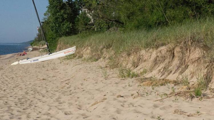 The Indiana Court of Appeals defined the boundary between private and public property along Lake Michigan at the Ordinary High Water Mark. - IPBS-RJC
