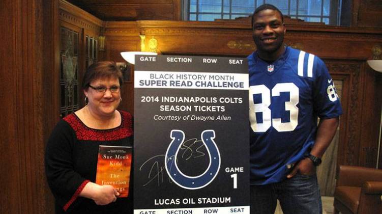 Library, Dwayne Allen Announce 'Super Read Challenge' Winner