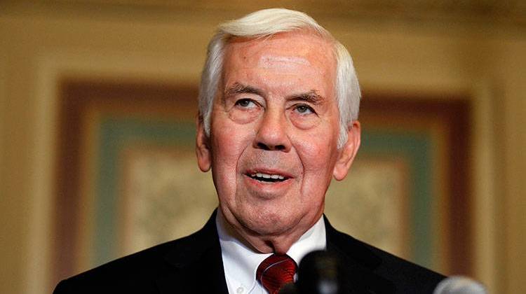 Richard Lugar served as a United States Senator from Indiana from 1977 to 2013. He died Sunday. - AP Photo/Alex Brandon, File