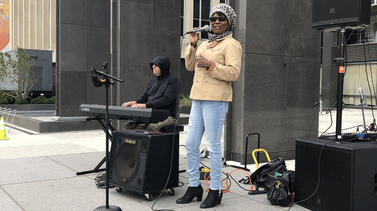 Local Musicians Play For Early Voters At City-County Building