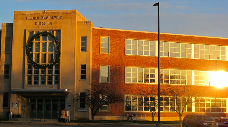 Manual High School has been operated by Charter Schools USA since the 2012-13 school year as part of a state intervention. - StateImpact Indiana