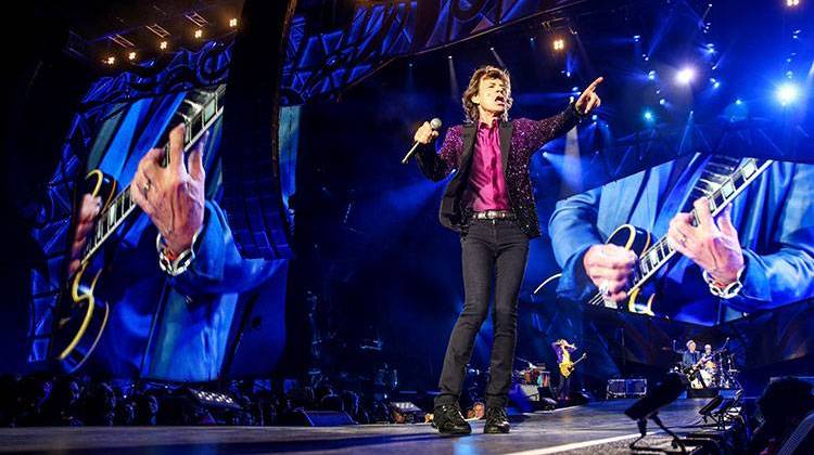 Mick Jagger performs at The Rolling Stones Zip Code Tour opening night at Petco Park on Sunday, May 24, 2015 in San Diego, Calif. -  Photo by Rich Fury/Invision/AP