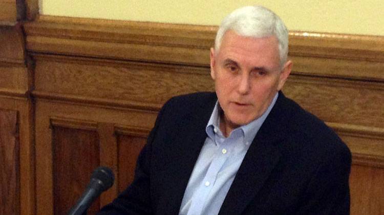 Gov. Mike Pence this week is working to gain more business from China.   - file photo