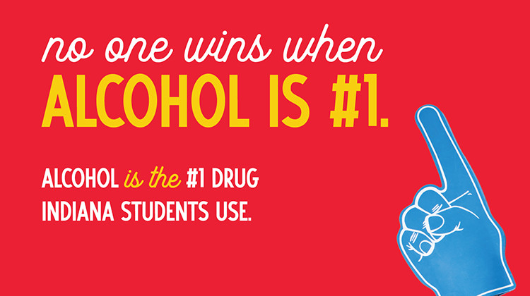 A public awareness campaign from Mental Health America of Indiana, the Indiana Collegiate Action Network and the Indiana Coalition to Reduce Underage Drinking urges people to visit whatsyournumber1.org to find an assessment and resources for young people struggling with drinking.  - Courtesy of Mental Health America of Indiana
