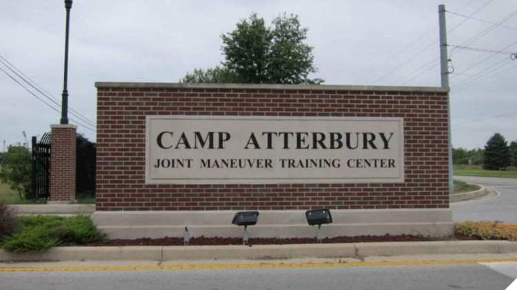 Camp Atterbury, located near Edinburgh, Indiana.  - Photo from the U.S. Air Force Auxiliary