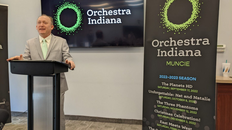 Exec. Dir. Scott Watkins says Orchestra Indiana will perform concert twice - generally on Fridays in Marion and Saturdays in Muncie.  - Photo: Stephanie Wiechmann