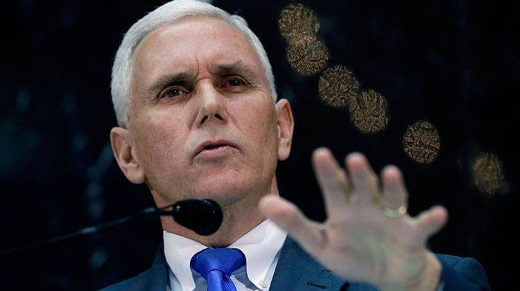 Gov. Mike Pence will run for a second term in office.  - AP photo
