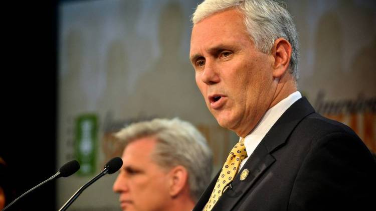 Governor Mike Pence is often mentioned on the list of potential Republican nominees for the 2016 presidential election. - House GOP
