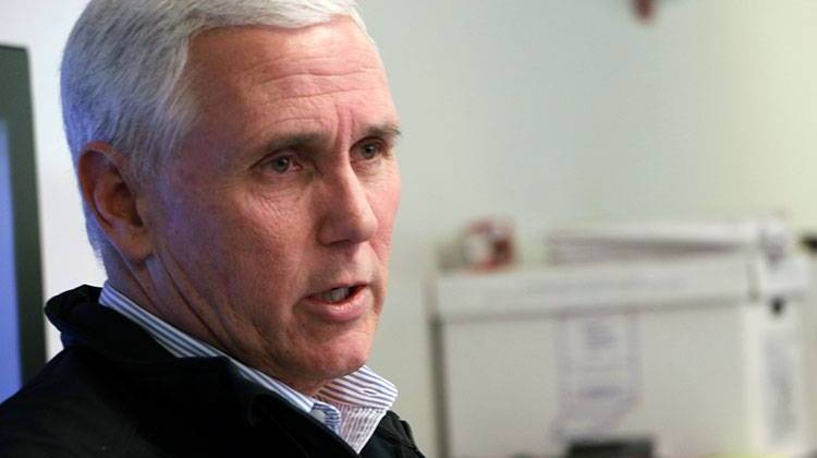 Gov. Mike Pence addresses his plans for the 2015 session. - Caitlin Soard, TheStatehouseFile.com