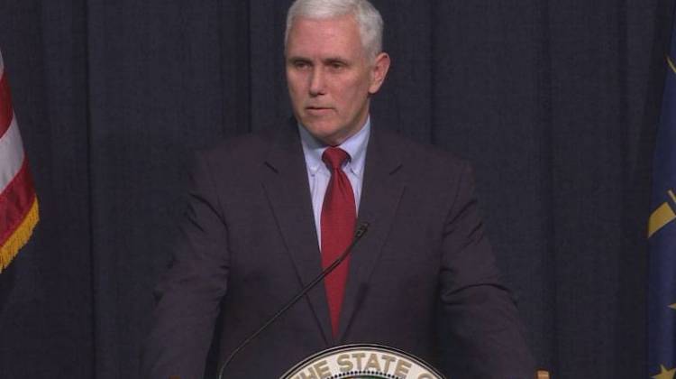 Pence signed an executive order shortening the length of this year's ISTEP+ test - Gretchen Frazee/WTIU