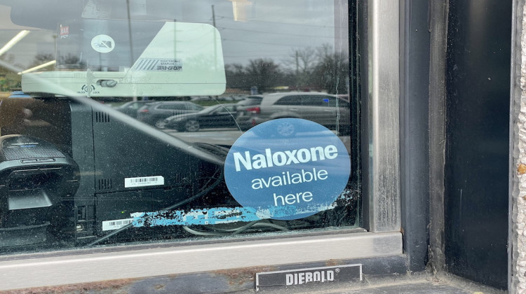 A standing order in effect statewide since 2015 allows any adult in the state to purchase naloxone without a prescription from registered pharmacies.  - Darian Benson/WFYI News
