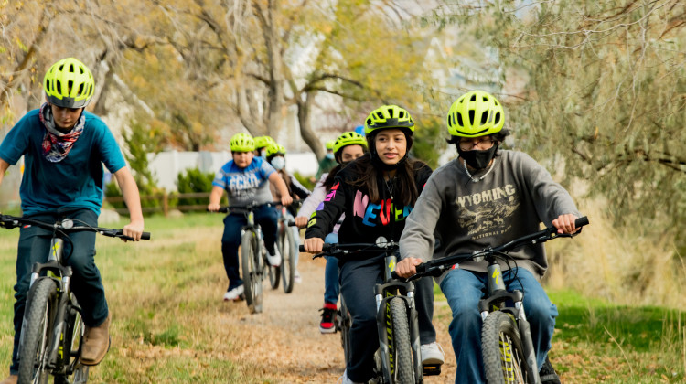 Middle school is a good time to encourage kids to embrace the benefits of bike riding, says Esther Walker of Outride, a nonprofit which promotes cycling at school. - Eric Arce / Outride