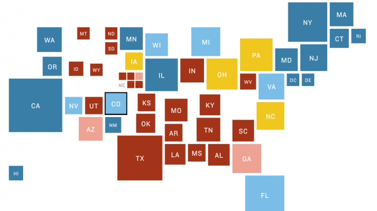 NPR Battleground Map: Ahead Of The Conventions, Where Does The Race Stand?
