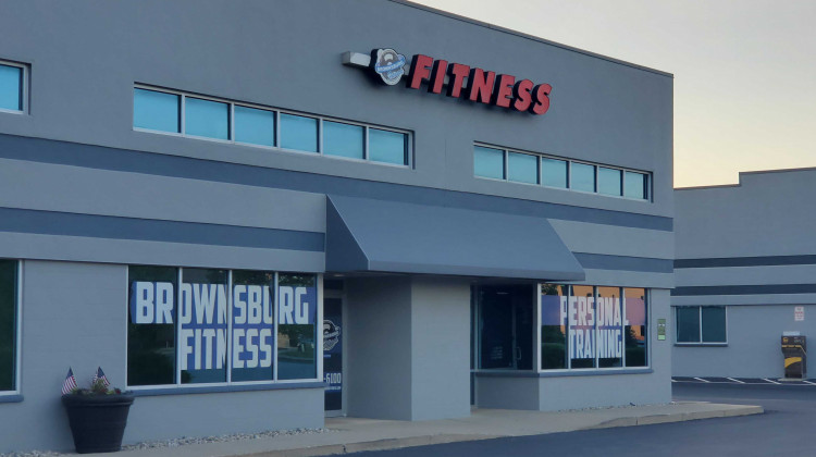 Brownsburg Fitness opened Friday as part of Gov. Eric Holcomb's third stage in his "Back on Track" plan.  - Samantha Horton/IPB News