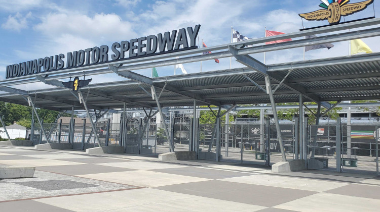 The first Indy Autonomous Challenge will take place at the Indianapolis Motor Speedway Oct. 23. - Samantha Horton/IPB News