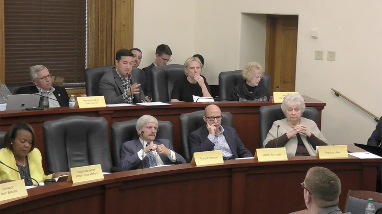 An interim public health committee met for the last time at the Statehouse.  - Indiana General Assembly