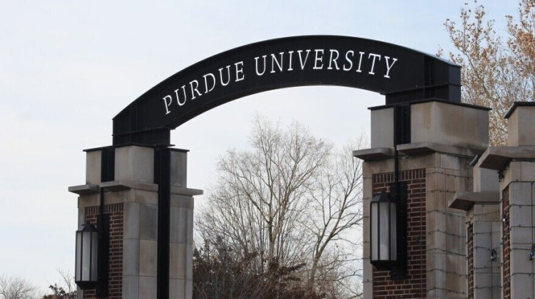 Purdue University's current plan commits to cutting carbon emissions in half by 2025.  - Ben Thorp/WBAA