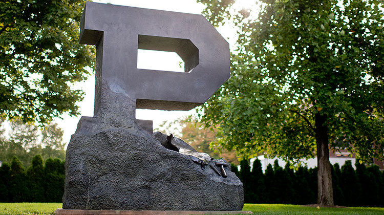 Purdue University was founded in 1869 as Indiana's land-grant institution, and is named for benefactor John Purdue. - Purdue University