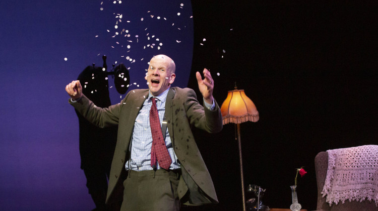 Rob Johansen stars in the IRT production of "This Wonderful Life." - Courtesy Indiana Repertory Theatre