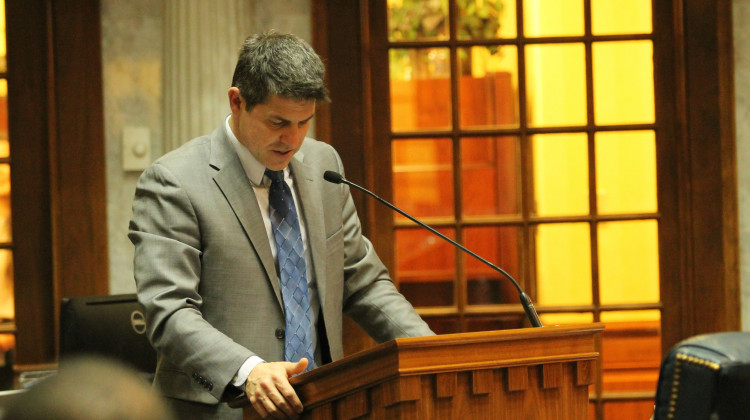 Senate President Pro Tem Rodric Bray said in the statement lawmakers continued to work on the bill, but could not find a path forward for SB 167.  - Lauren Chapman/IPB News