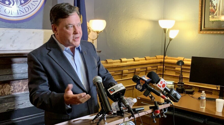 Indiana Attorney General Todd Rokita agreed to allow longtime political writer Abdul-Hakim Shabazz to attend his news conferences like any other journalist. - Brandon Smith/IPB News