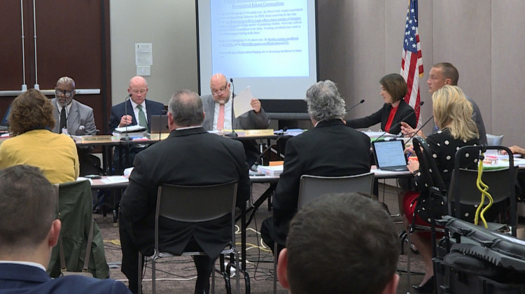 State Board of Education members at their November meeting.  - Jeanie Lindsay/IPB News