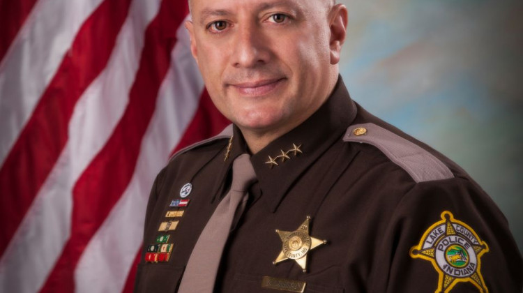 Lake County Sheriff Oscar Martinez was indicted in January on charges that stem from a Sept. 18, 2021, incident. - Lake County Sheriff's Department website
