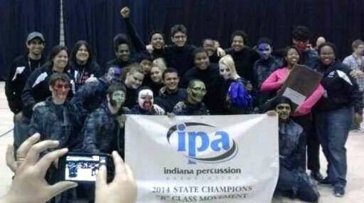Shortridge Wins State Indoor Percussion Title