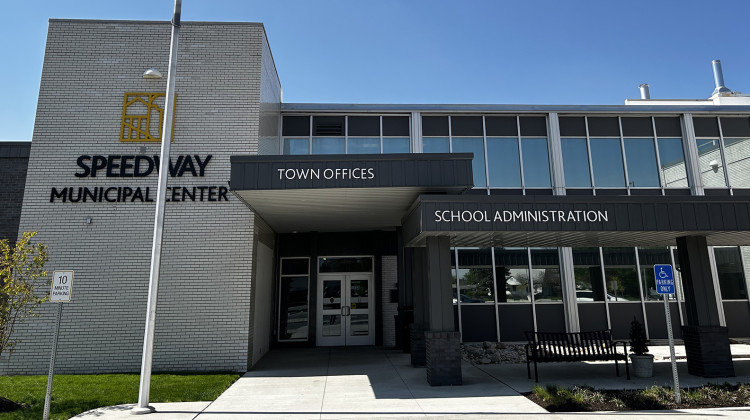 The School Town of Speedway will ask voters to approve a $5.8 million operating property tax referendum on the May primary ballot to help fund employee salaries. - Eric Weddle / WFYI