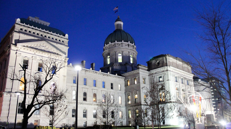 Indiana's 2024 legislative session runs through no later than March 14, 2024. - Lauren Chapman/IPB News