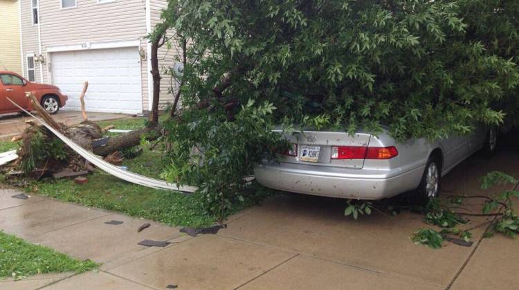 Tornado Leaves Damage In Central Indiana